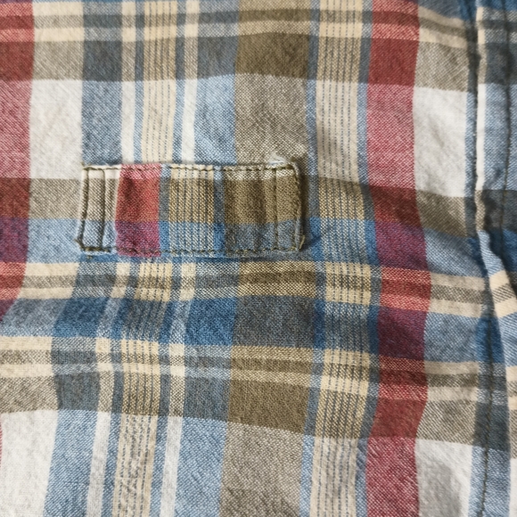 Men's Beretta Classic Plaid Button-Down Shirt‎ M - Picture 5 of 6